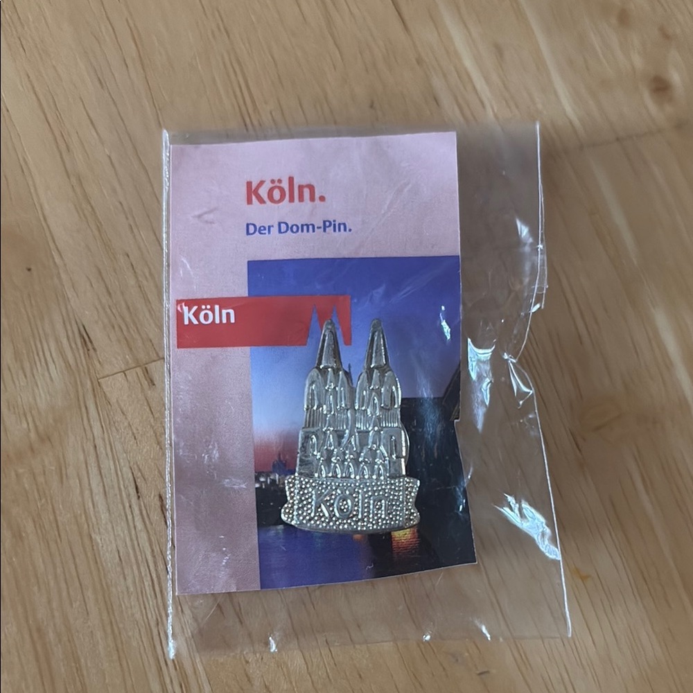 Silver Köln Cathedral Pin